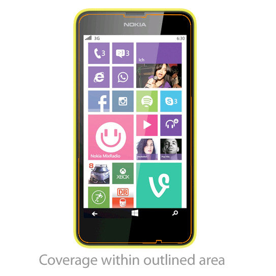 ClearTouch Crystal (2-Pack) - Nokia Lumia 630 Screen Protector