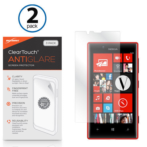 ClearTouch Anti-Glare (2-Pack) - Nokia Lumia 720 Screen Protector
