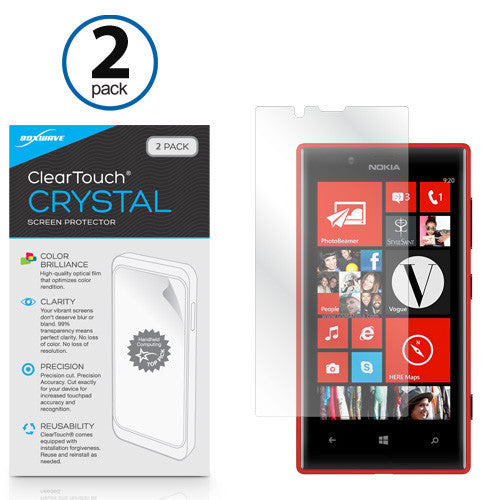 ClearTouch Crystal (2-Pack) - Nokia Lumia 720 Screen Protector