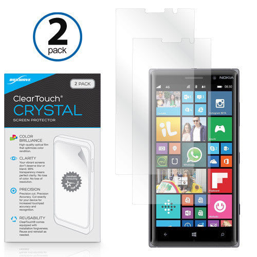 ClearTouch Crystal (2-Pack) - Nokia Lumia 830 Screen Protector