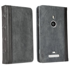 Classic Book Case - Slate Grey - Nokia Lumia 925 Case