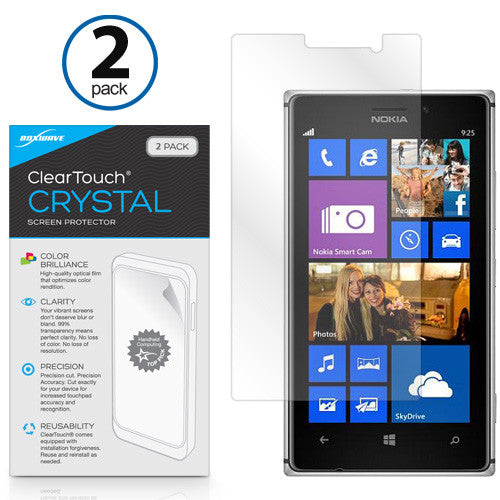 ClearTouch Crystal (2-Pack) - Nokia Lumia 925 Screen Protector