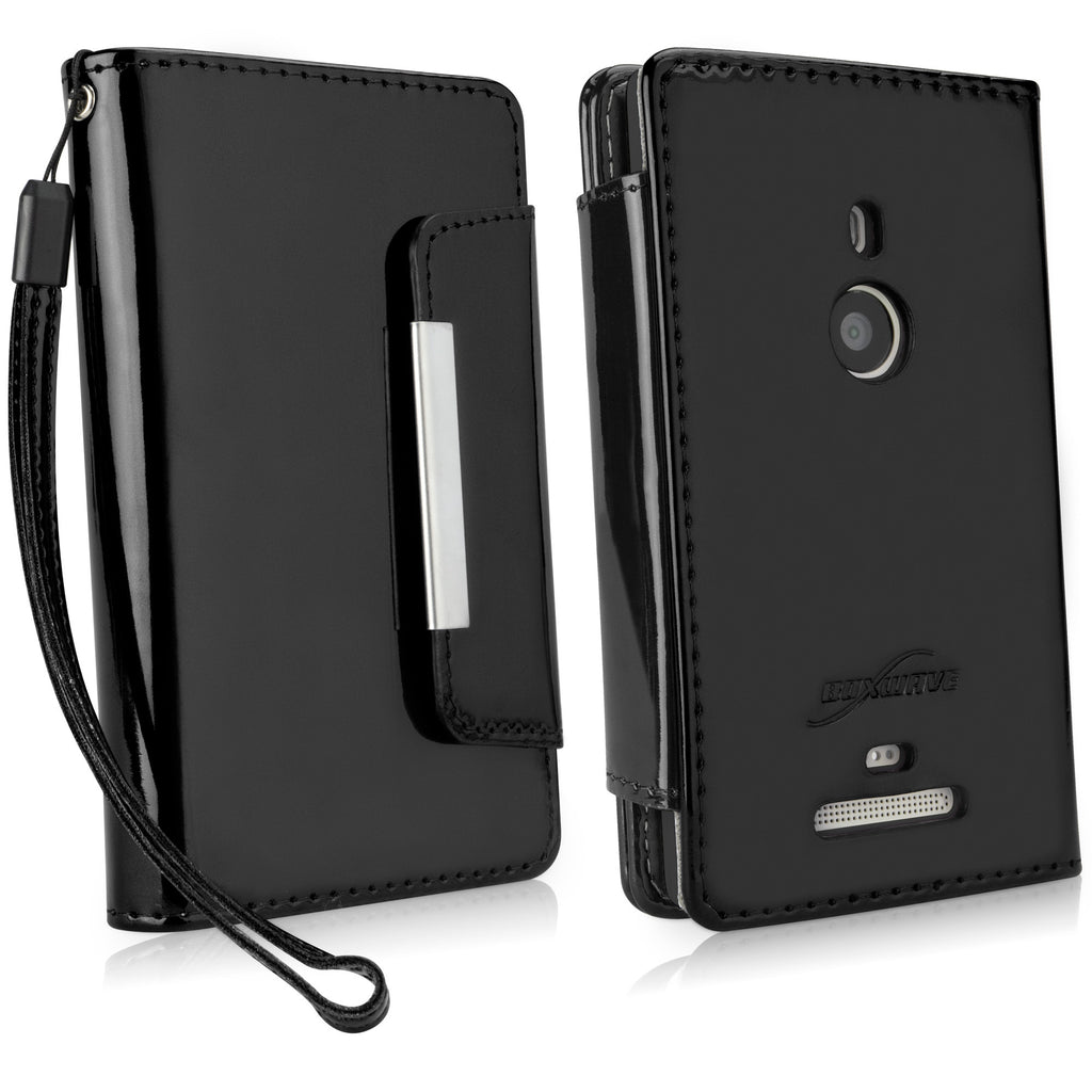 Patent Leather Clutch Nokia Lumia 925 Case