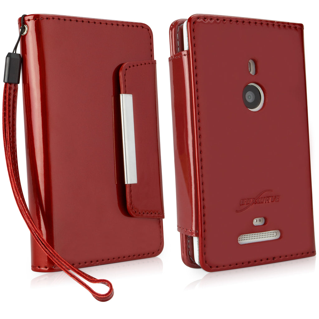 Patent Leather Clutch Nokia Lumia 925 Case
