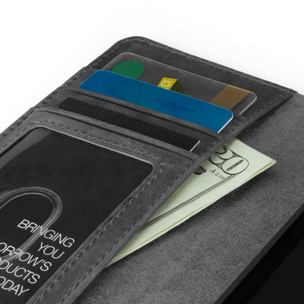 Classic Book Case - Slate Grey - Nokia Lumia 928 Case