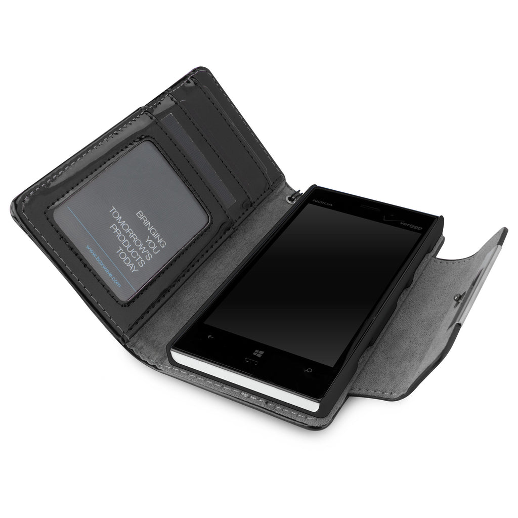 Patent Leather Clutch Case - Nokia Lumia 928 Case