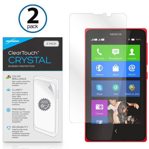 ClearTouch Crystal (2-Pack) - Nokia X Screen Protector