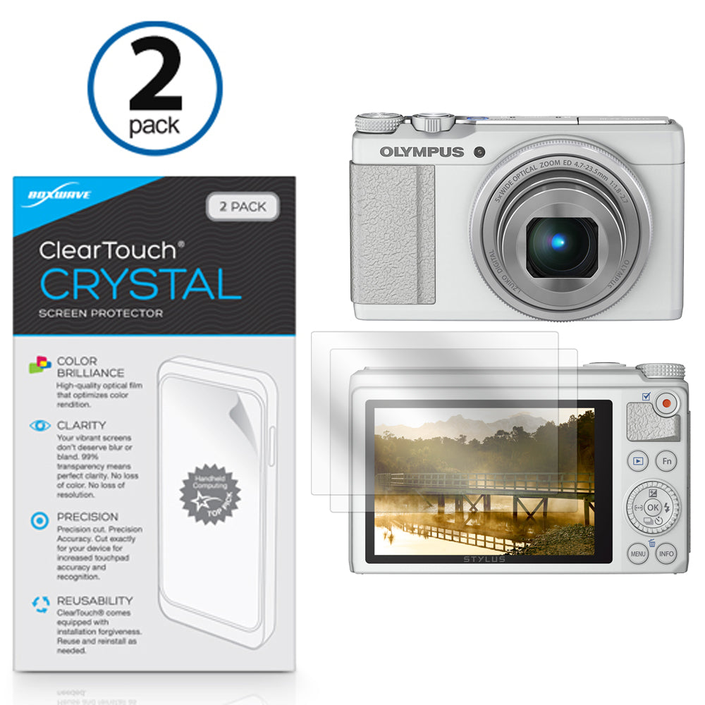 ClearTouch Crystal (2-Pack) - Olympus XZ-10 Screen Protector