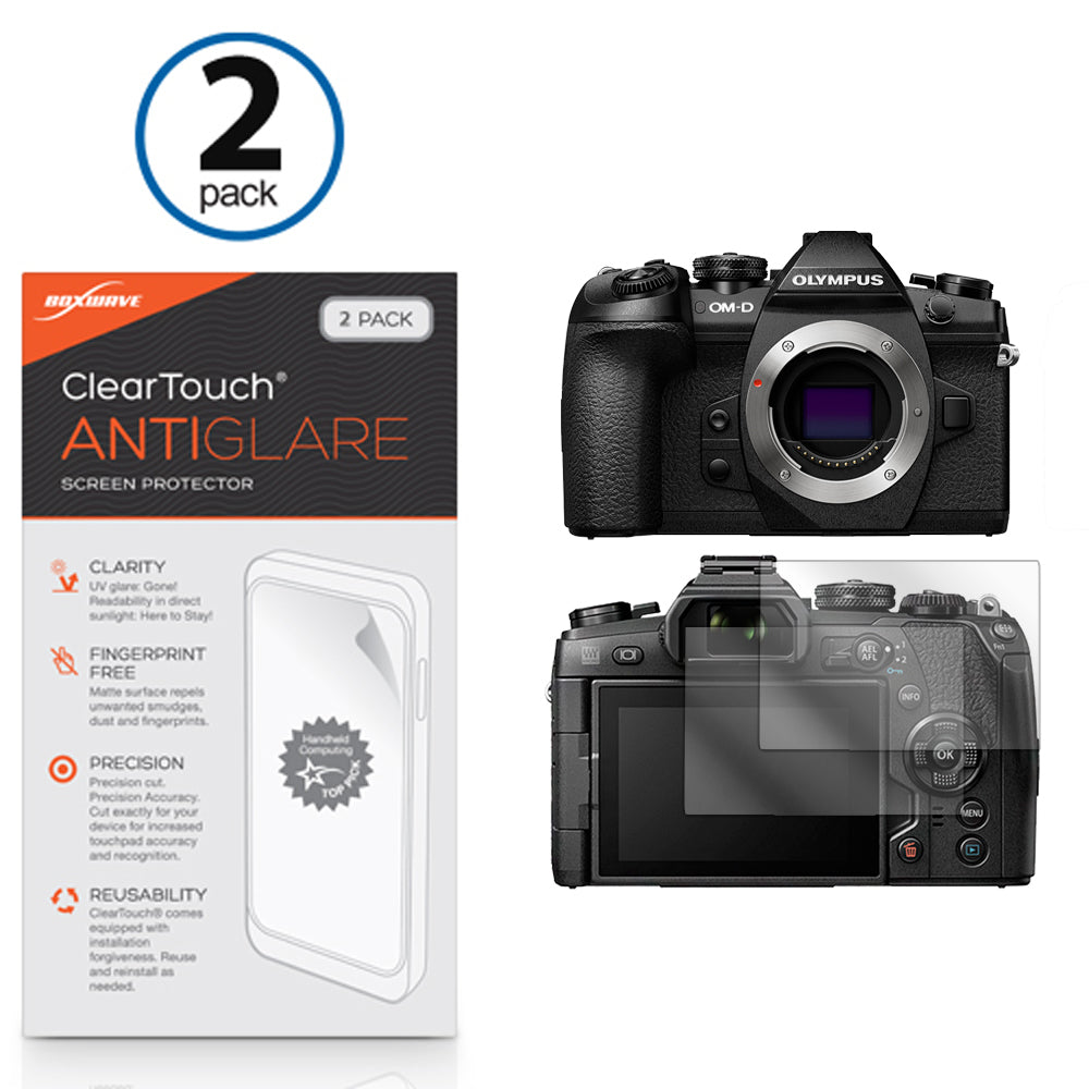 ClearTouch Anti-Glare (2-Pack) - Olympus OM-D E-M10 Mark III Screen Protector
