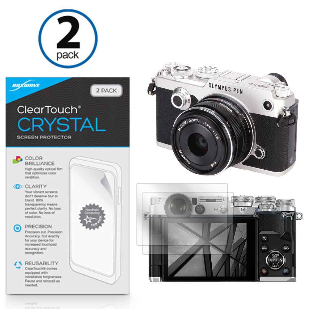 ClearTouch Crystal (2-Pack) - Olympus PEN-F Screen Protector