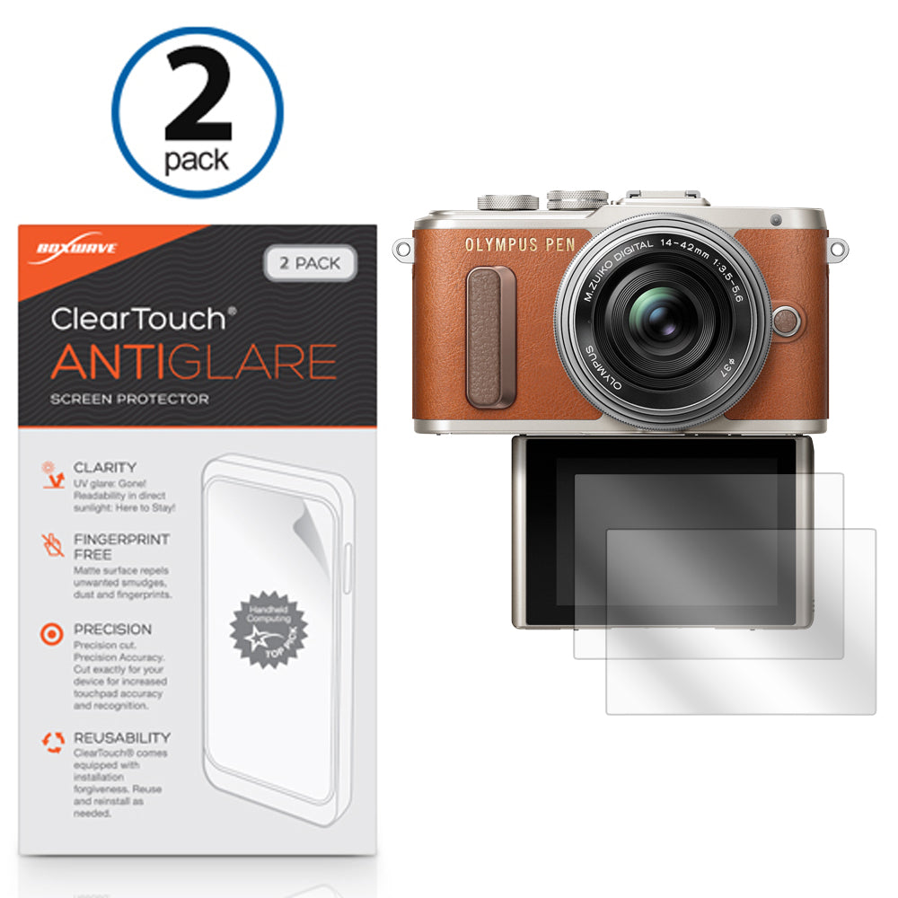 ClearTouch Anti-Glare (2-Pack) - Olympus PEN E-PL8 Screen Protector