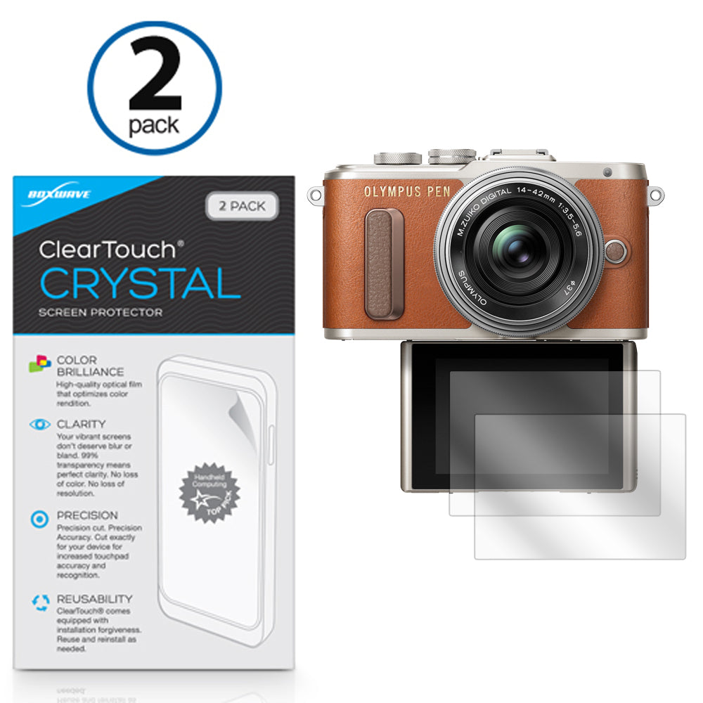 ClearTouch Crystal (2-Pack) - Olympus PEN E-PL8 Screen Protector