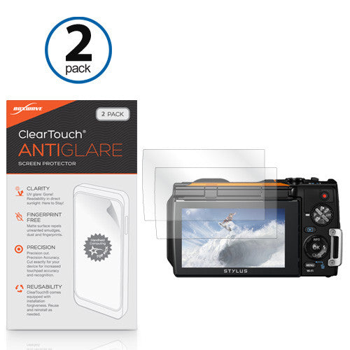 ClearTouch Anti-Glare (2-Pack) - Olympus TG-860 Screen Protector