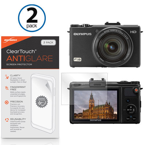 ClearTouch Anti-Glare (2-Pack) - Olympus XZ-1 Screen Protector