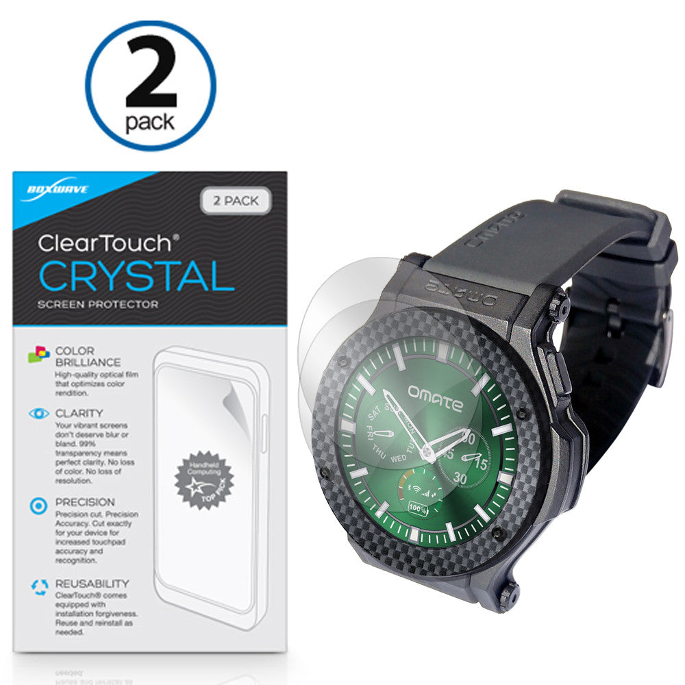 ClearTouch Crystal (2-Pack) - Omate Rise Screen Protector
