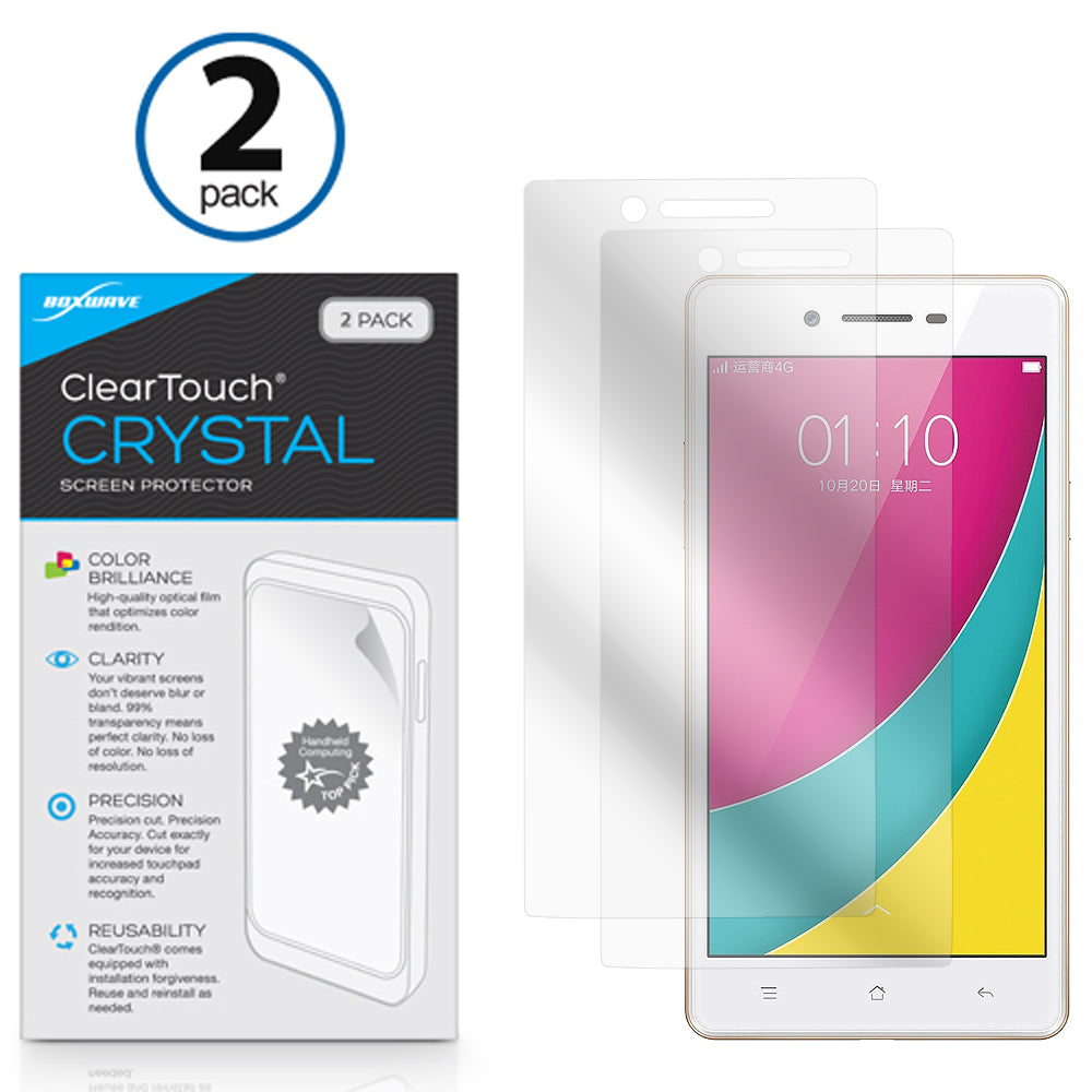 ClearTouch Crystal (2-Pack) - Oppo A33 Screen Protector