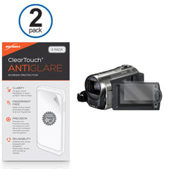 ClearTouch Anti-Glare (2-Pack) - Panasonic HC-V500 Screen Protector