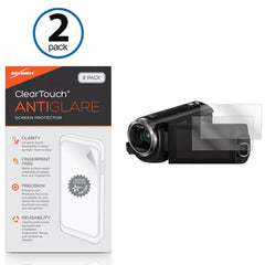 ClearTouch Anti-Glare (2-Pack) - Panasonic HC-W570 Screen Protector