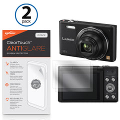 ClearTouch Anti-Glare (2-Pack) - Panasonic Lumix DMC-SZ10 Screen Protector