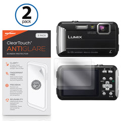 ClearTouch Anti-Glare (2-Pack) - Panasonic Lumix DMC-TS30 Screen Protector