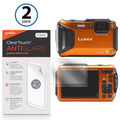 ClearTouch Anti-Glare (2-Pack) - Panasonic Lumix DMC-TS6 Screen Protector