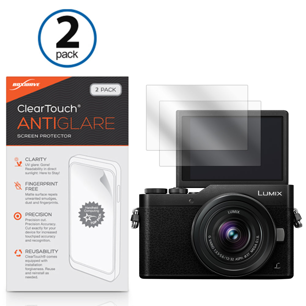 ClearTouch Anti-Glare (2-Pack) - Panasonic Lumix DC-GX850K Screen Protector