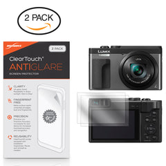 ClearTouch Anti-Glare (2-Pack) - Panasonic Lumix DC-ZS70 Screen Protector