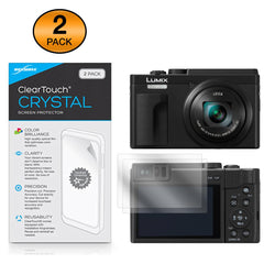 ClearTouch Crystal (2-Pack) - Panasonic Lumix DC-ZS80 Screen Protector