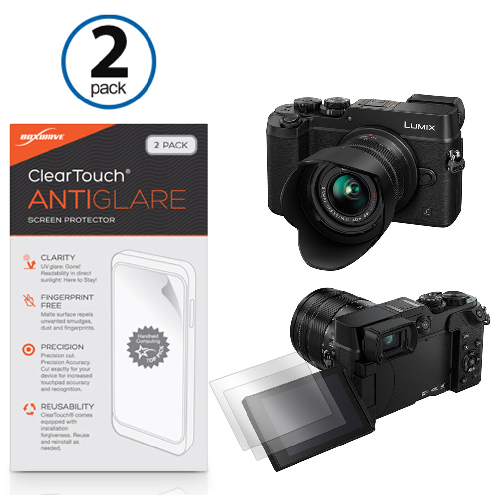 ClearTouch Anti-Glare (2-Pack) - Panasonic Lumix DMC-GX8 Screen Protector