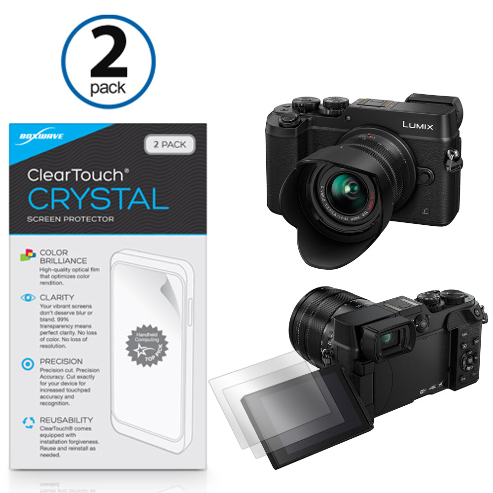 ClearTouch Crystal (2-Pack) - Panasonic Lumix DMC-GX8 Screen Protector