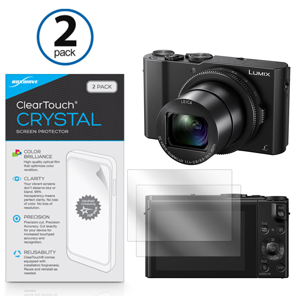 Panasonic Lumix DMC-LX15 ClearTouch Crystal (2-Pack)