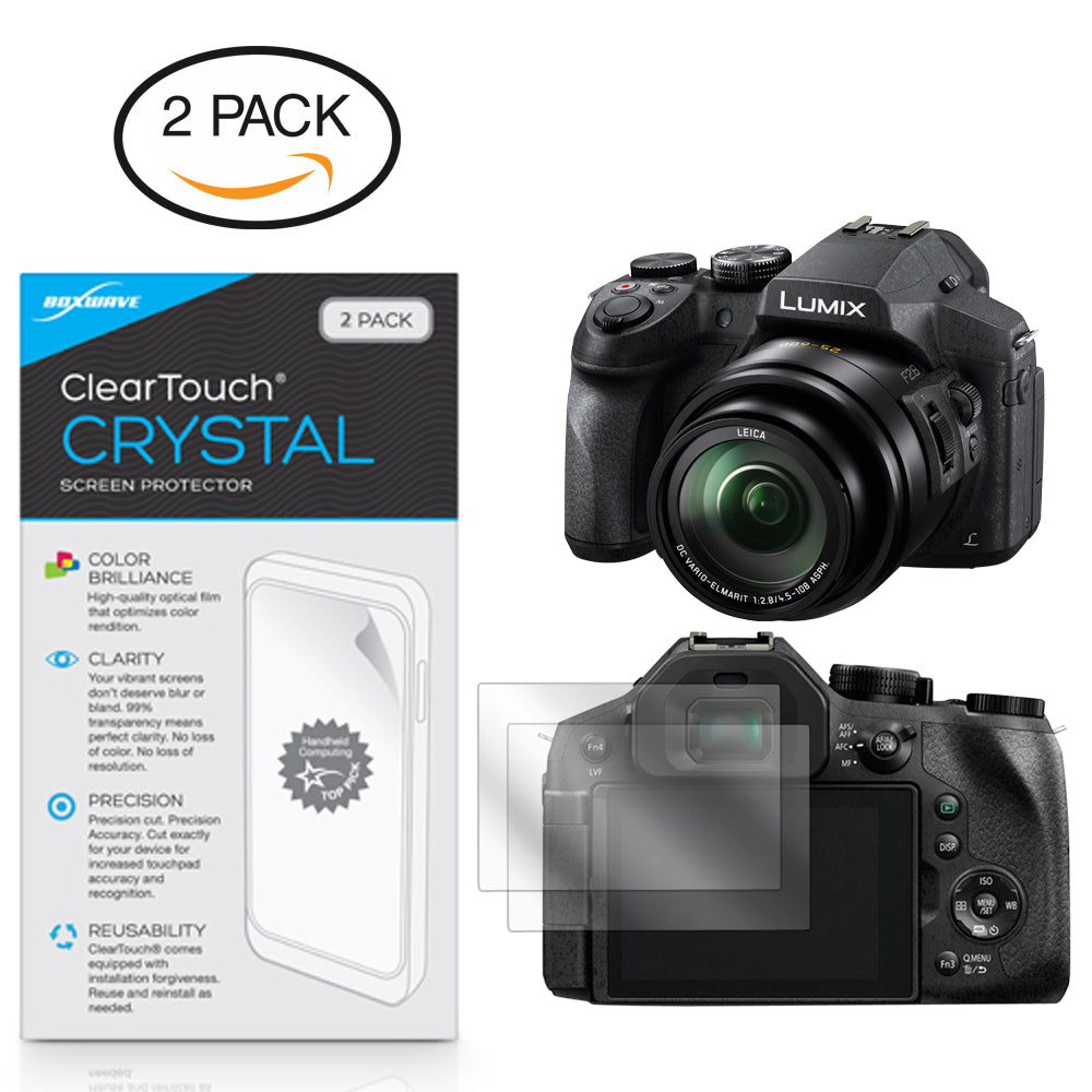 ClearTouch Crystal (2-Pack) - Panasonic Lumix FZ300 Screen Protector