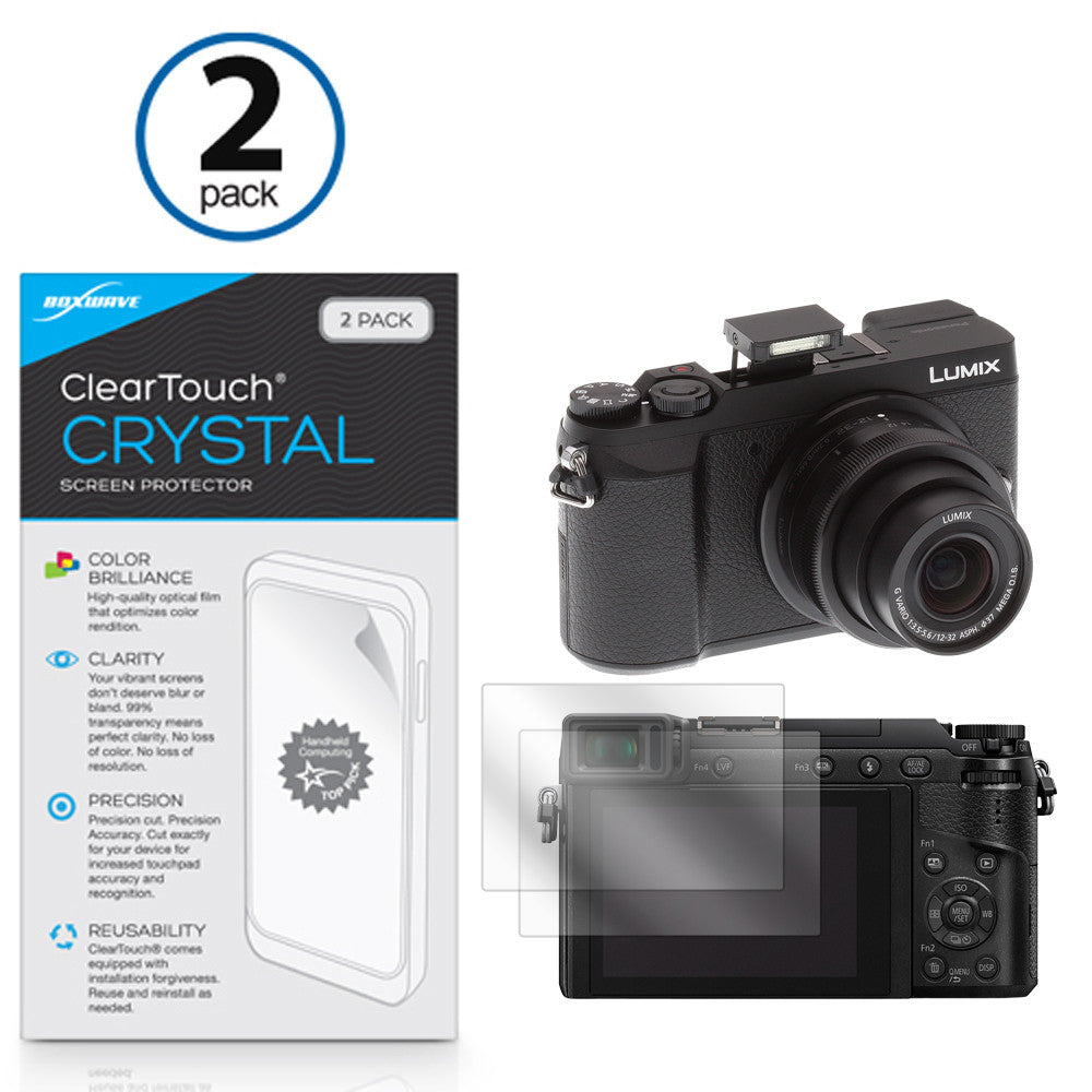 ClearTouch Crystal (2-Pack) - Panasonic Lumix GX85 Screen Protector