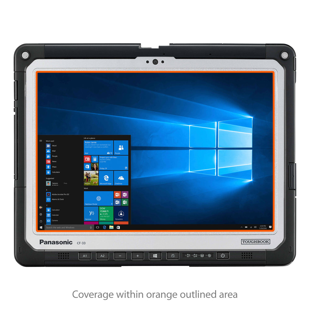 ClearTouch Anti-Glare (2-Pack) - Panasonic Toughbook 33 (CF-33) Screen Protector