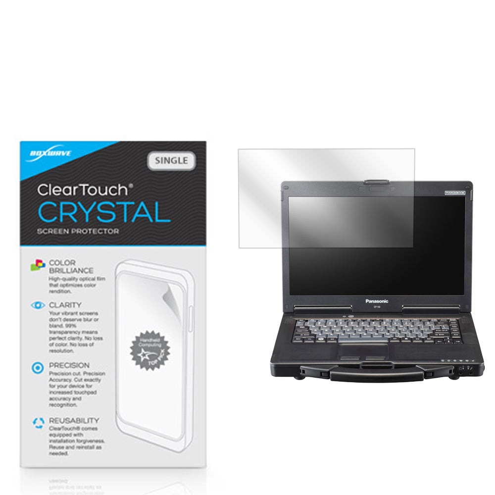 ClearTouch Crystal - Panasonic Toughbook 53 CF-53 Screen Protector