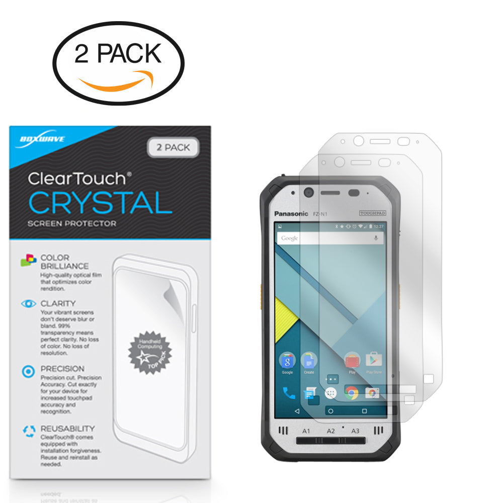ClearTouch Crystal (2-Pack) - Panasonic Toughpad FZ-N1 Screen Protector