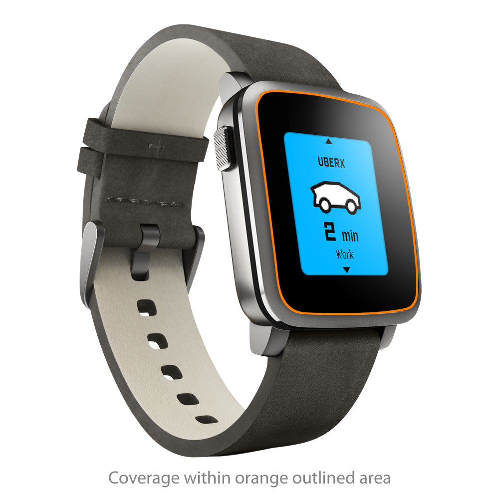 ClearTouch Anti-Glare (2-Pack) - Pebble Time Screen Protector
