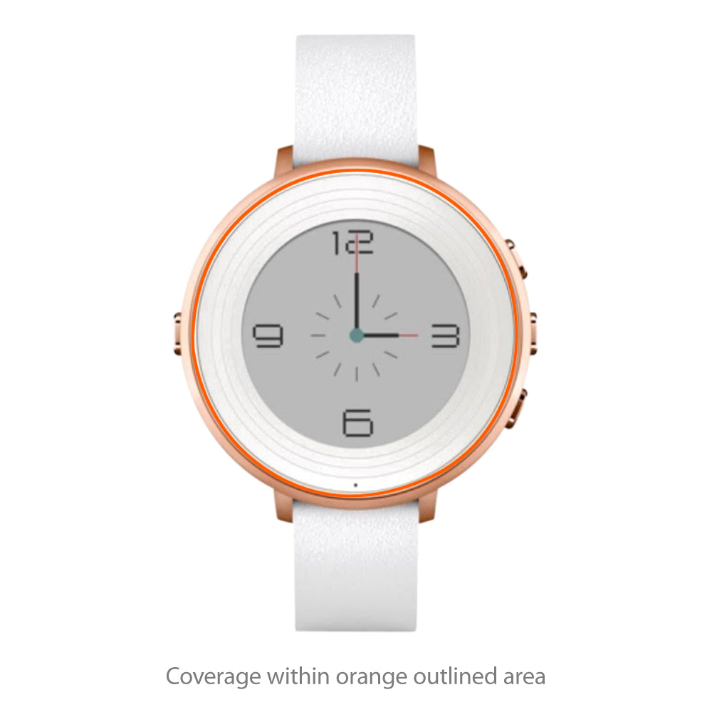 ClearTouch Anti-Glare (2-Pack) - Pebble Time Round Screen Protector