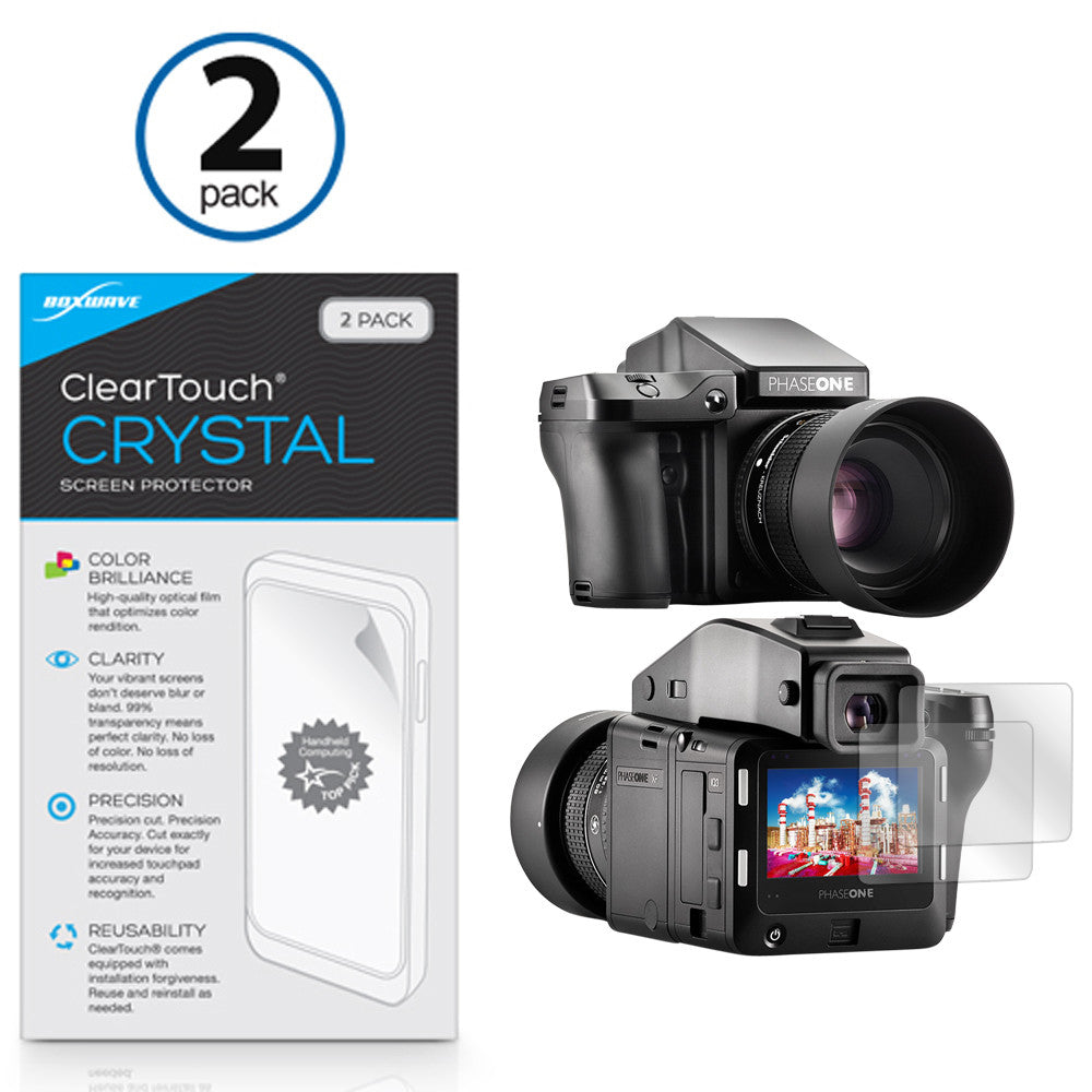 ClearTouch Crystal (2-Pack) - Phase One XF IQ2 Screen Protector