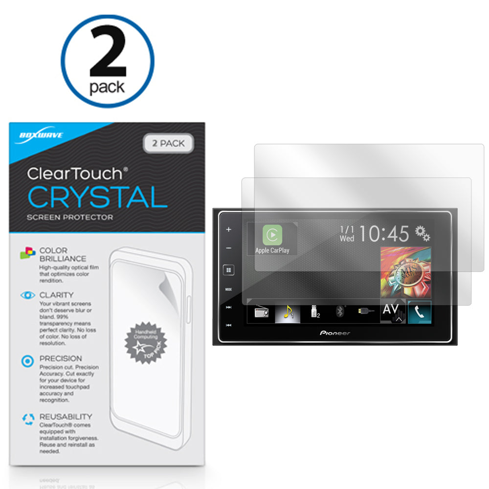 ClearTouch Crystal (2-Pack) - Pioneer AppRadio 4 (SPH-DA120) Screen Protector