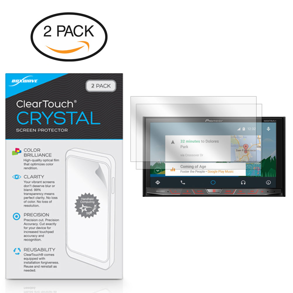 ClearTouch Crystal (2-Pack) - Pioneer AVH-4100NEX Screen Protector