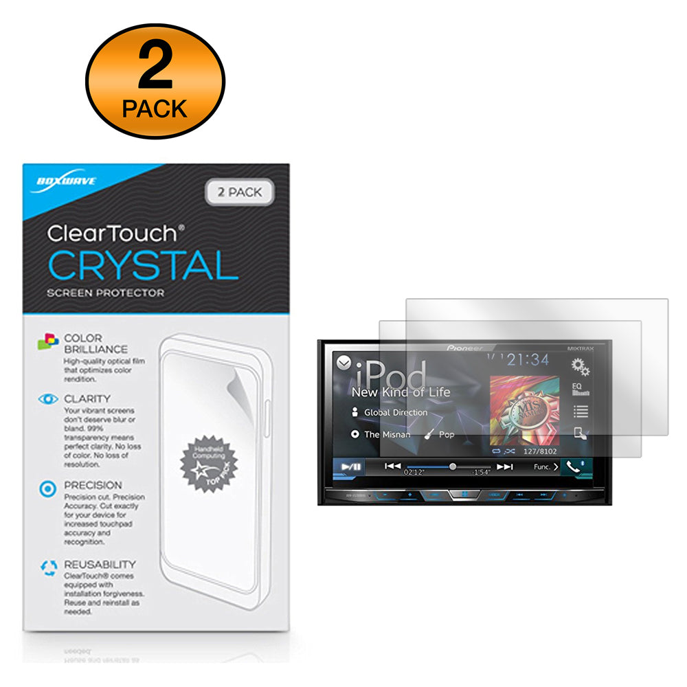 ClearTouch Crystal (2-Pack) - Pioneer AVH-X5800BHS Screen Protector
