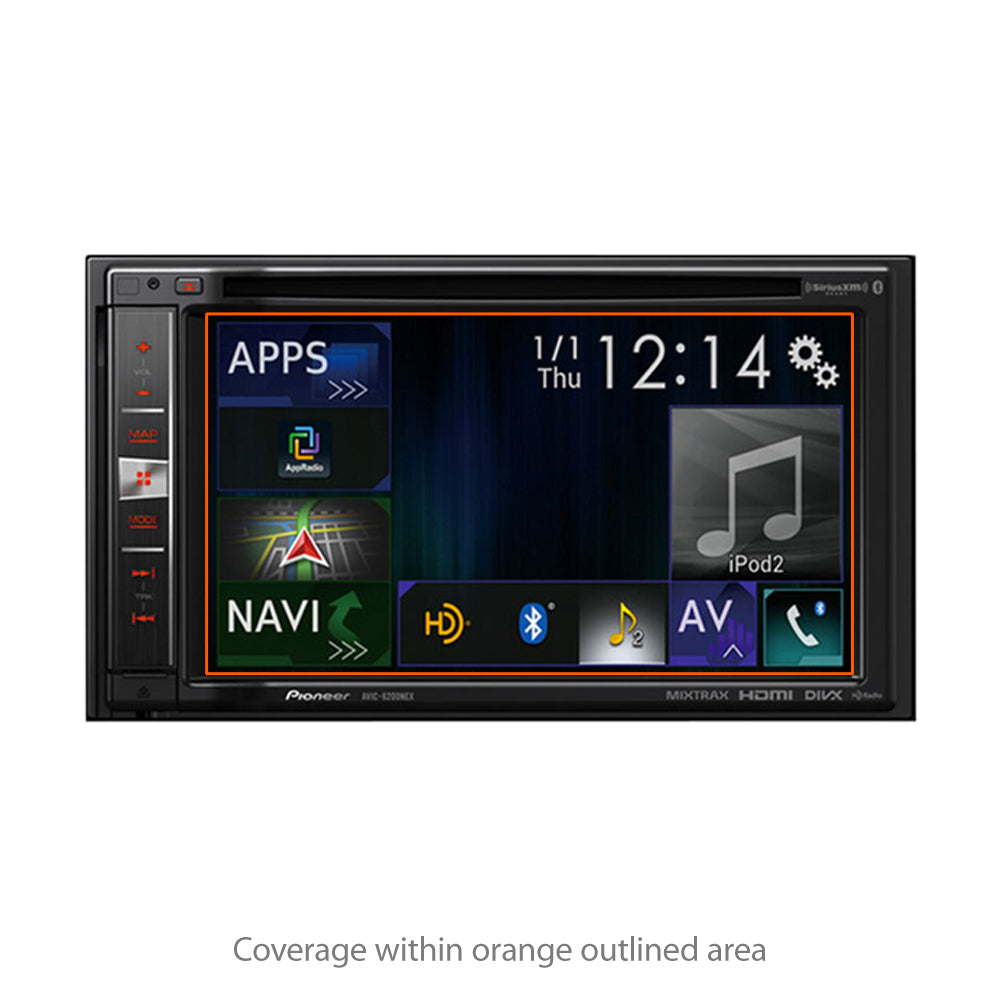 ClearTouch Anti-Glare (2-Pack) - Pioneer AVIC-6200NEX Screen Protector