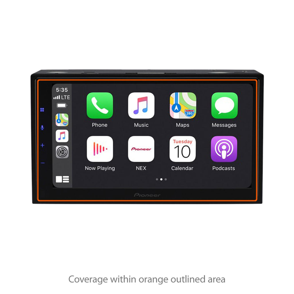 ClearTouch Anti-Glare (2-Pack) - Pioneer DMH-W4600NEX Screen Protector