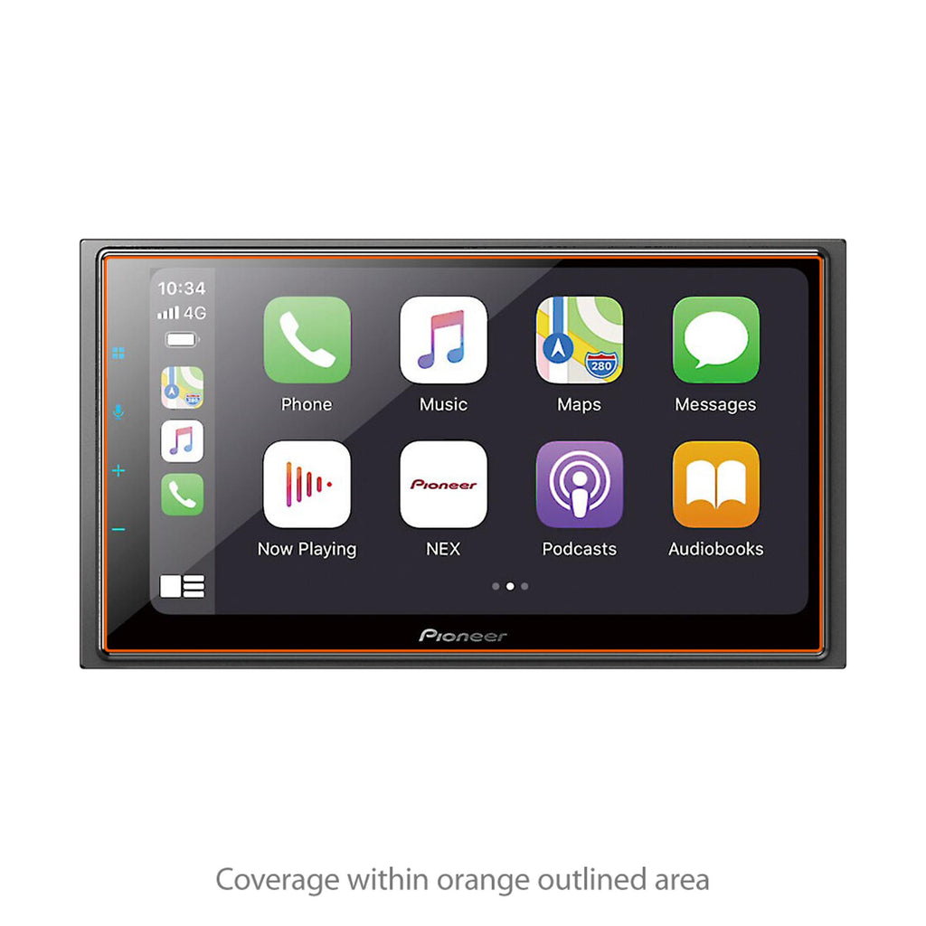 ClearTouch Anti-Glare (2-Pack) - Pioneer DMH-W4660NEX Screen Protector