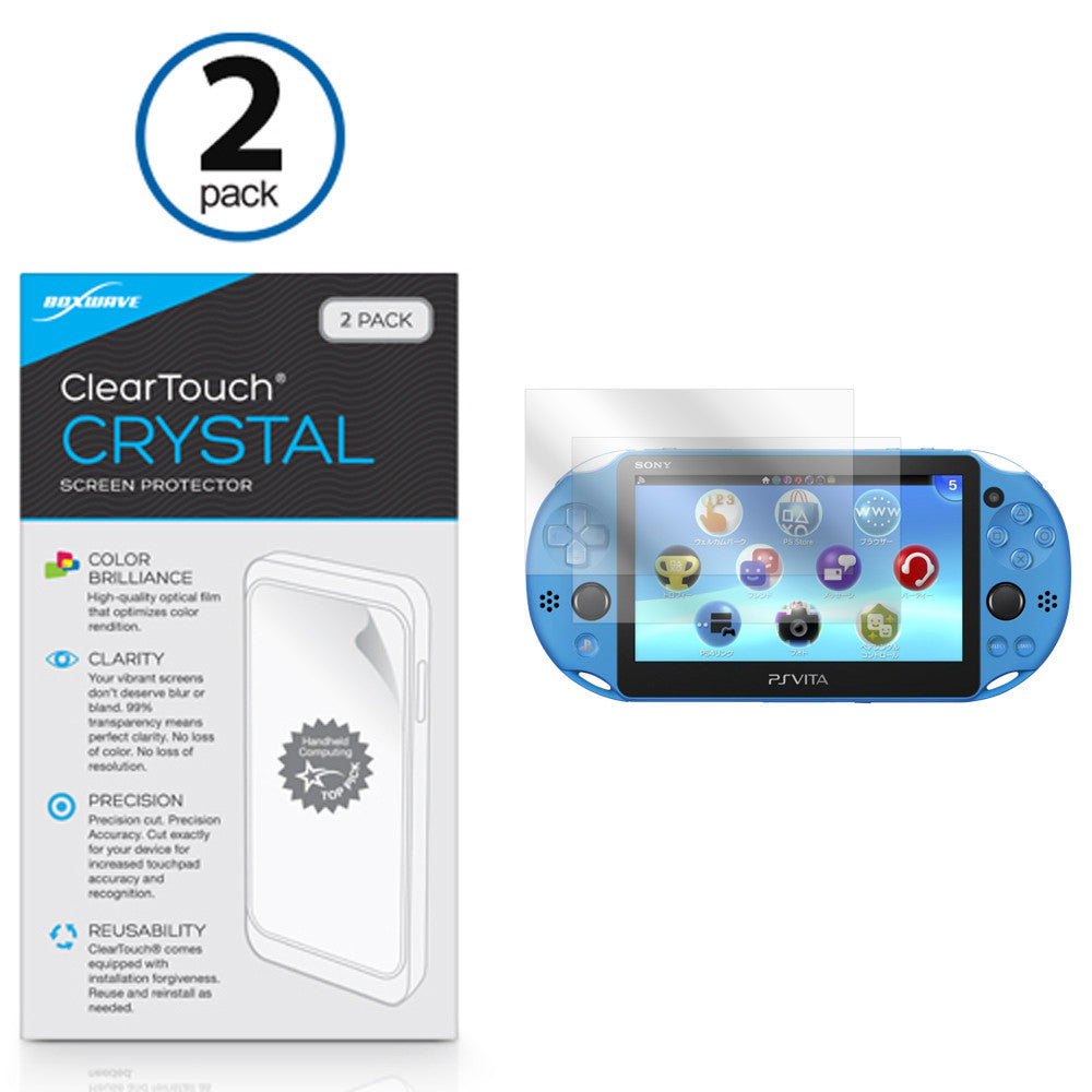 ClearTouch Crystal (2-Pack) - Sony Playstation Vita Slim Screen Protector