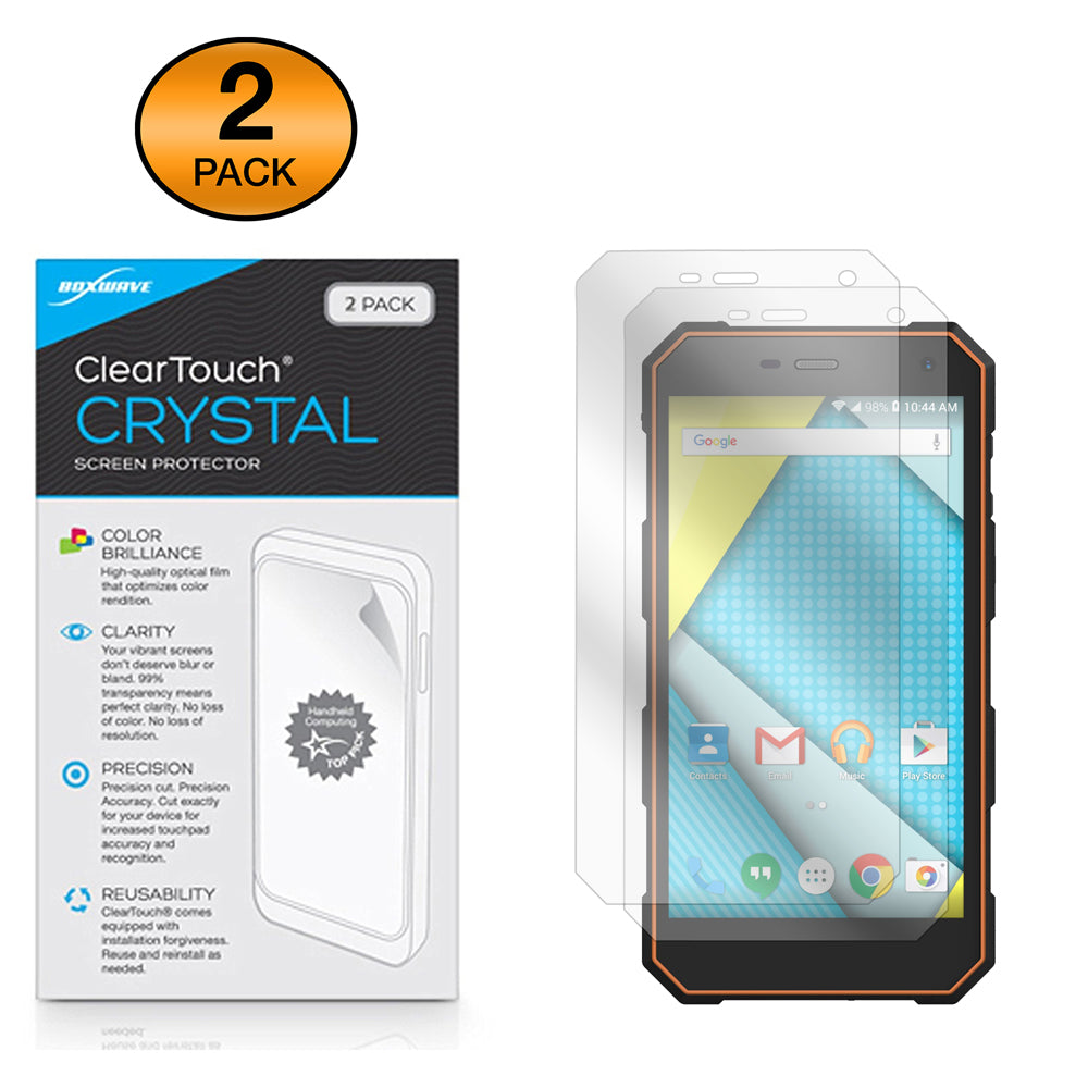 ClearTouch Crystal (2-Pack) - Plum Gator 4 Screen Protector