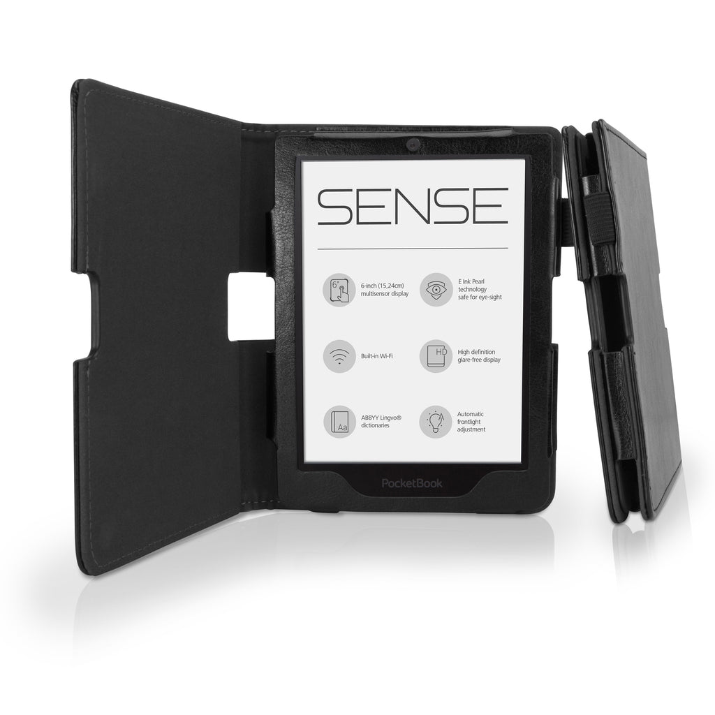 Slim LeatherBook Pocketbook Sense Case
