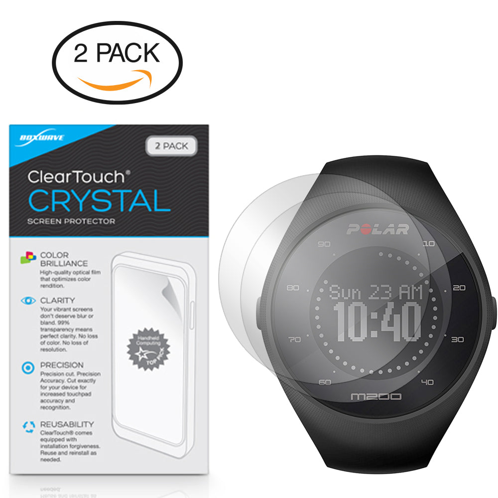 ClearTouch Crystal (2-Pack) - Polar M200 Screen Protector