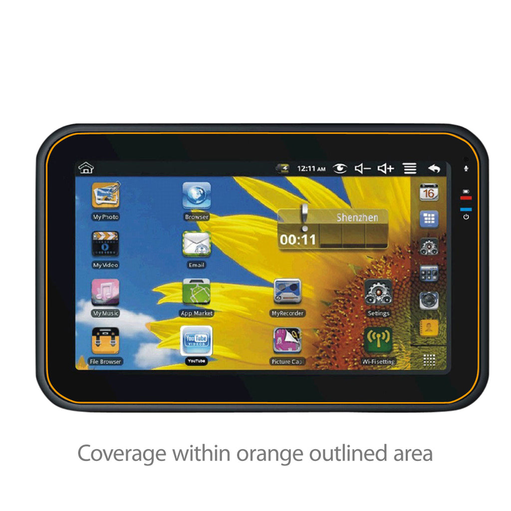 ClearTouch Anti-Glare (2-Pack) - Polaroid 7" Screen Protector